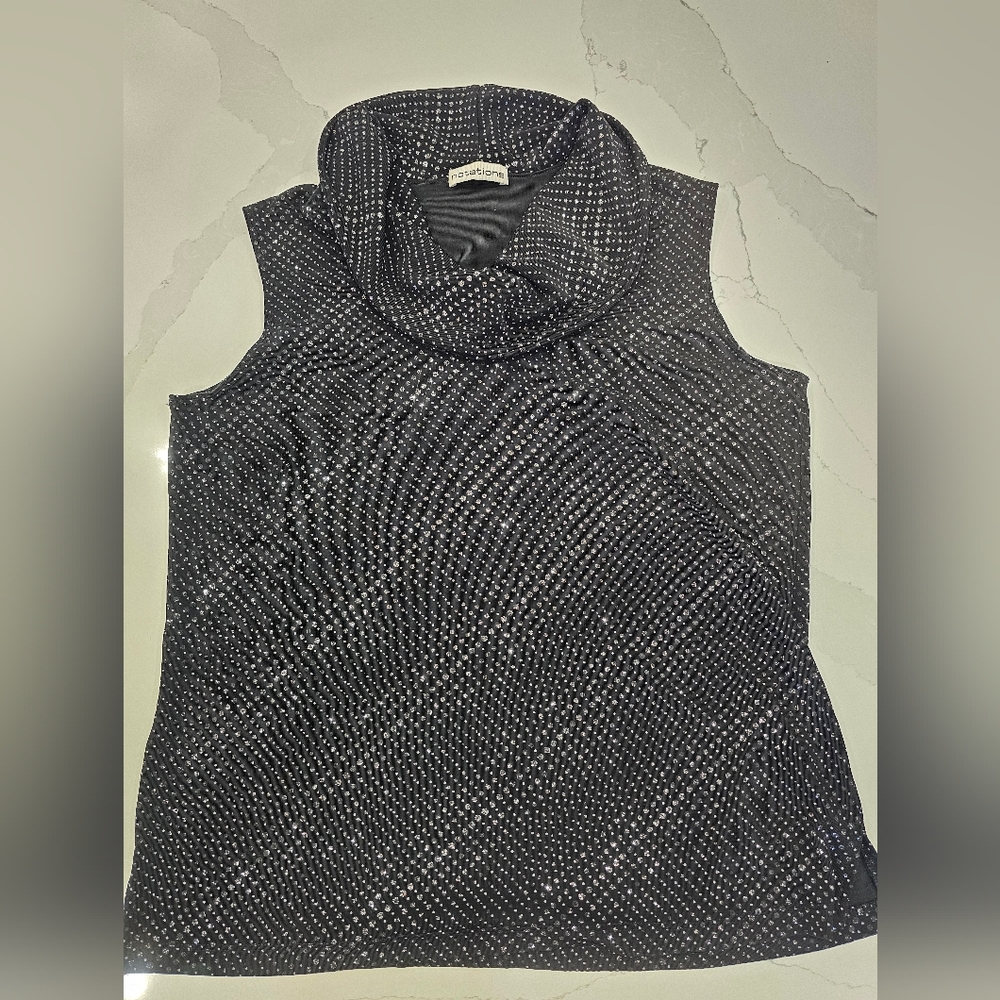 Vantage notations turtleneck Blouses
